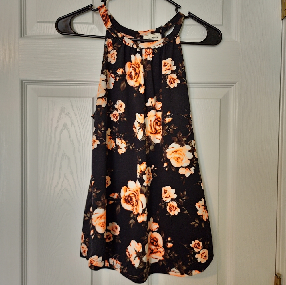 Floral tank top